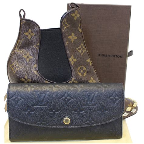 emilie lv wallet|lv black empreinte wallet.